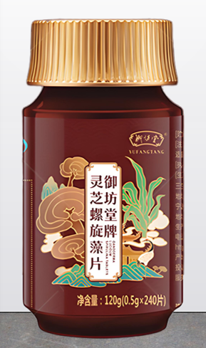 御坊堂牌灵芝螺旋藻片.png